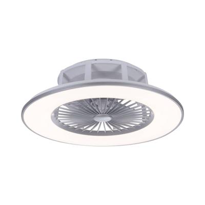 Paul Neuhaus maki - Moderne LED Dimbare Plafondventilator met lamp met Dimmer - 1 lichts - Ø 56 cm - Staal - Woonkamer | Slaapkamer | Keuken