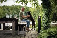 Parterre sokkellamp voor buiten zwart groot verlichting Philips - Philips - thumbnail