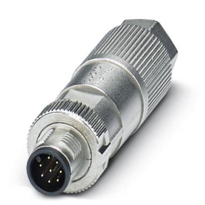 Phoenix Contact 1421679 Sensor/actuator connector Aantal polen (sensoren): 8 Stekker, recht 1 stuk(s) Phoenix Contact 1421679 Sensor/actuator connector Aantal polen (sensoren): 8 Stekker, recht 1 stuk(s)