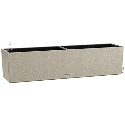 LECHUZA Jardiniere BALCONERA Stone 80 ALL-IN-ONE Beige