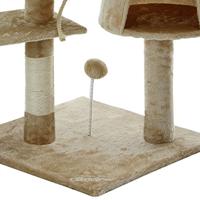 kattenkrabpaal,112 cm, beige - thumbnail