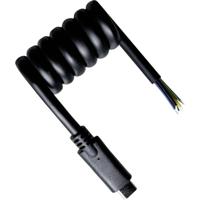 BKL Electronic 10080174 USB-C-kabel Open kabeleinde, USB-C stekker 50 cm Zwart - thumbnail