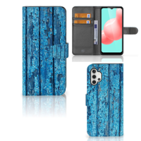 Samsung Galaxy A32 5G | Book Style Case | Wood Blue - thumbnail