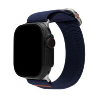 Mobilize Nylon Watch Band - Elastic - for Apple 42/44/45/49mm - Blue - thumbnail