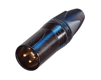 NEUTRIK NC3MXX XLR-connector 3-polig - mannelijke metalen