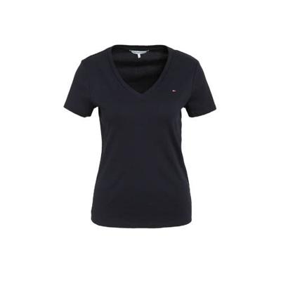 Tommy Hilfiger T-shirt van biologisch katoen donkerblauw Tommy Hilfiger T-shirt van biologisch katoen donkerblauw