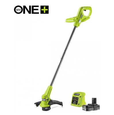 18V RYOBI RY18LT23A-120 ONE+ Ø 23cm trimmer / kantensnijder - 1 batterij en 1 oplader inbegrepen