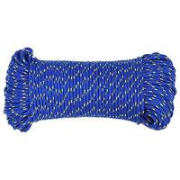 VidaXL Boottouw 3 mm 250 m polypropyleen blauw - thumbnail