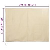 VidaXL Plantenhoes met ritssluiting 70 g/m² 3,93x3 m - thumbnail