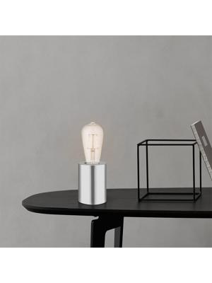 Light depot - tafellamp Dry 10 rond - mat staal - Outlet