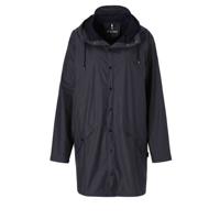 Rains Long Jacket Fietsjas - Blauw - thumbnail