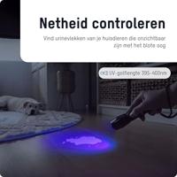 Ansmann Action 400 UV Zaklamp werkt op batterijen LED, UV-lamp 100 lm 27 h - thumbnail