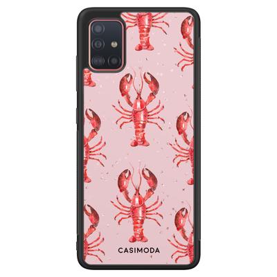 Samsung Galaxy A51 hoesje - Lobster all the way Samsung Galaxy A51 hoesje - Lobster all the way