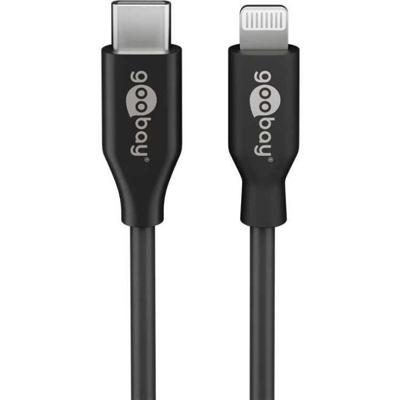 goobay Lightning - USB-C oplaad en synchronisatiekabel