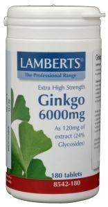 Lamberts Ginkgo 6000mg Time Release Tabletten Lamberts Ginkgo 6000mg Time Release Tabletten
