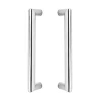 Intersteel Deurgrepen per paar recht-90° 330x80x30 HoH 300mm - RVS - thumbnail