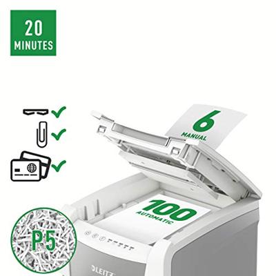 Leitz IQ Autofeed small office 100 papiervernietiger P5