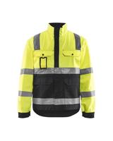 Blåkläder Jack, ongevoerd High-Vis 40231804 | High-Vis Geel/Zwart | Maat XS - 7330509744994 - thumbnail