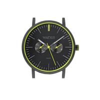 Horloge Uniseks Watx & Colors WXCA2729 Zwart (Ø 44 mm) - thumbnail