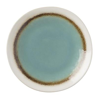 Ontbijtbord Roots - turquoise - ø22x2.5 cm