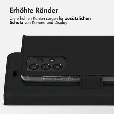 Accezz Wallet Case voor Samsung Galaxy A33 Telefoonhoesje Zwart