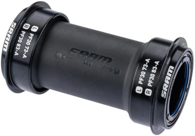 SRAM bracketset "dub" bot.bracket dub bb30 pressfit 83mm wide