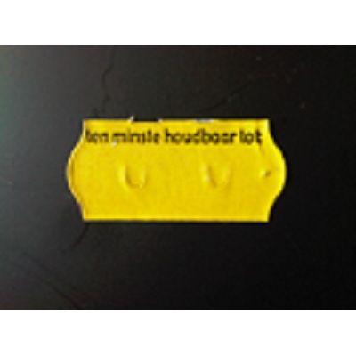 Etiket 2612 geel perm 2slit Tenminste ho