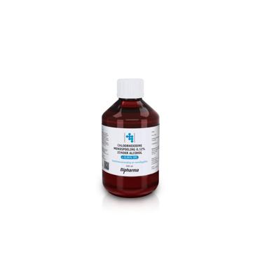 Chloorhexidine mondspoeling 0.12% 500 Milliliter Chloorhexidine mondspoeling 0.12% 500 Milliliter
