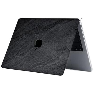 Lunso MacBook Pro 14 inch (2021-2024) cover hoes - case - Black Stone