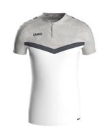 JAKO 6324 Polo Iconic - Wit/Zachtgrijs/Antra Light - XL - thumbnail