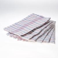 Handdoek, ft 65 x 65 cm, geruit, pak van 6 stuks - thumbnail