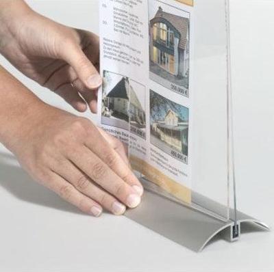 Presenter A4 - 21x30cm met alu-voet