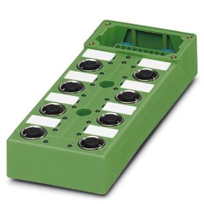 Phoenix Contact SACB-8/ 8-L-C GG SCO 1516768 Passieve sensor/actorbox M12-verdeler met metalen schroefdraad 1 stuk(s) Phoenix Contact SACB-8/ 8-L-C GG SCO 1516768 Passieve sensor/actorbox M12-verdeler met metalen schroefdraad 1 stuk(s)