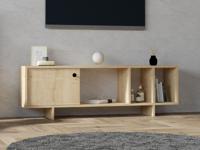 Tv-meubel COLSON 1 deur eik - thumbnail