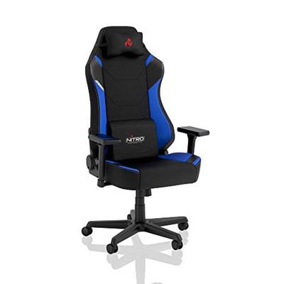 Nitro Concepts X1000 Gaming stoel Zwart/blauw - thumbnail