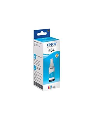 Epson 664 Navulinkt Cyaan, cyaan