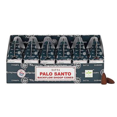 Backflow Wierookkegels - Palo Santo (6 x 24 kegeltjes) Backflow Wierookkegels - Palo Santo (6 x 24 kegeltjes)