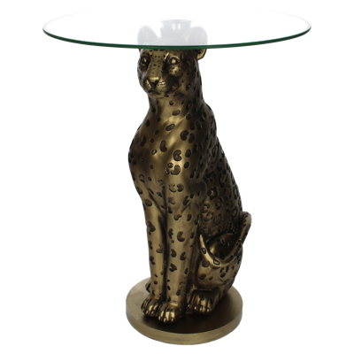 Wants&Needs Accessoires Bijzettafel Leopard Wants&Needs Accessoires Bijzettafel Leopard