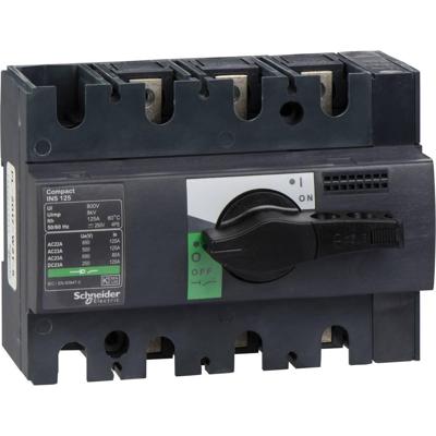 Schneider Electric 28910 Lastscheidingsschakelaar 125 A 125 V/DC, 690 V/AC 1 stuk(s)