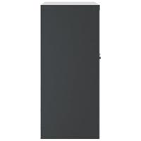 Archiefkast 79x40x90 cm staal antracietkleurig - thumbnail