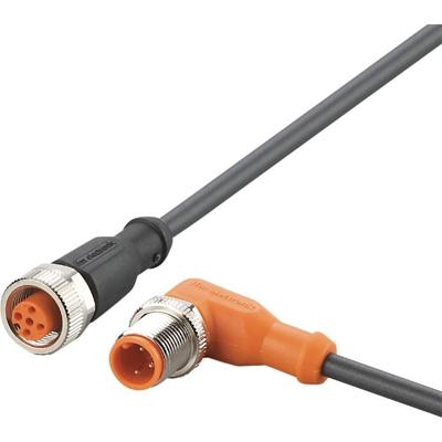 ifm Electronic EVC675 Verbindingskabel Aantal polen (sensoren): 3, 5 Stekker, haaks, Bus, recht 0.3 m 1 stuk(s)