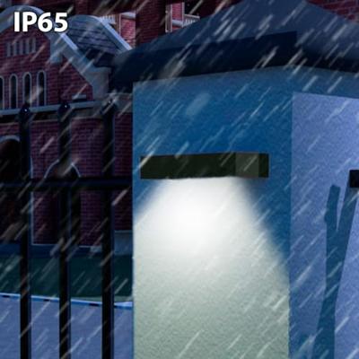 Wandlamp Velamp TEGEL Zwart Polycarbonaat 6 W 800 lm (4000 K)