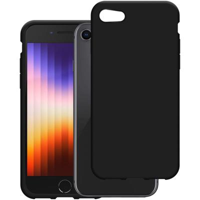 Just in Case Soft TPU Case voor Apple iPhone SE 2022 Telefoonhoesje Zwart Just in Case Soft TPU Case voor Apple iPhone SE 2022 Telefoonhoesje Zwart