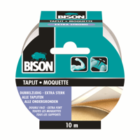 Bison Tapijttape Extra Strong | Rol | 10 m x 50 mm - 6311849 - thumbnail