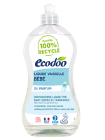 Ecodoo Afwasmiddel vloeibaar hypoallergeen baby-safe bio 500 Milliliter - thumbnail