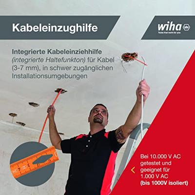Wiha Elektriciensduimstok Longlife 2m meetlat - thumbnail