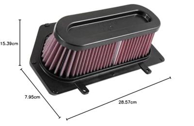 K&N vervangbaar luchtfilter replac. filter su-1017