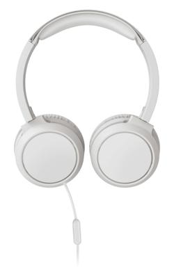 Philips 3000 series TAH4105WT/00 hoofdtelefoon/headset Bedraad Hoofdband Oproepen/muziek Wit