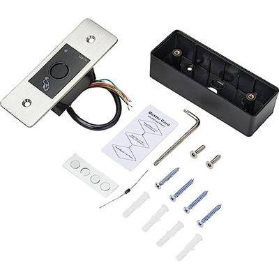 Sygonix SY-4760952 Toegangsysteem met vingerafdruk/RFID Inbouw (in muur) 12 V/DC, 18 V/DC IP66
