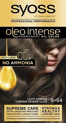 Syoss Oleo Intense 5-54 Licht Asbruin Syoss Oleo Intense 5-54 Licht Asbruin